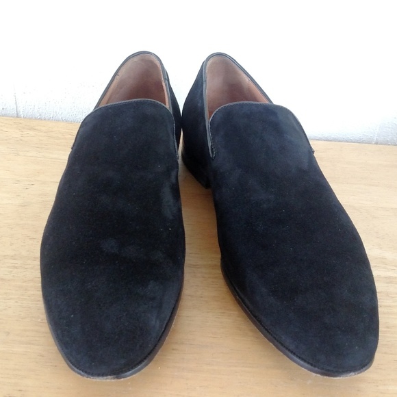 Dunhill London Black Suede Formal Shoes size 45/11 - Picture 3 of 8